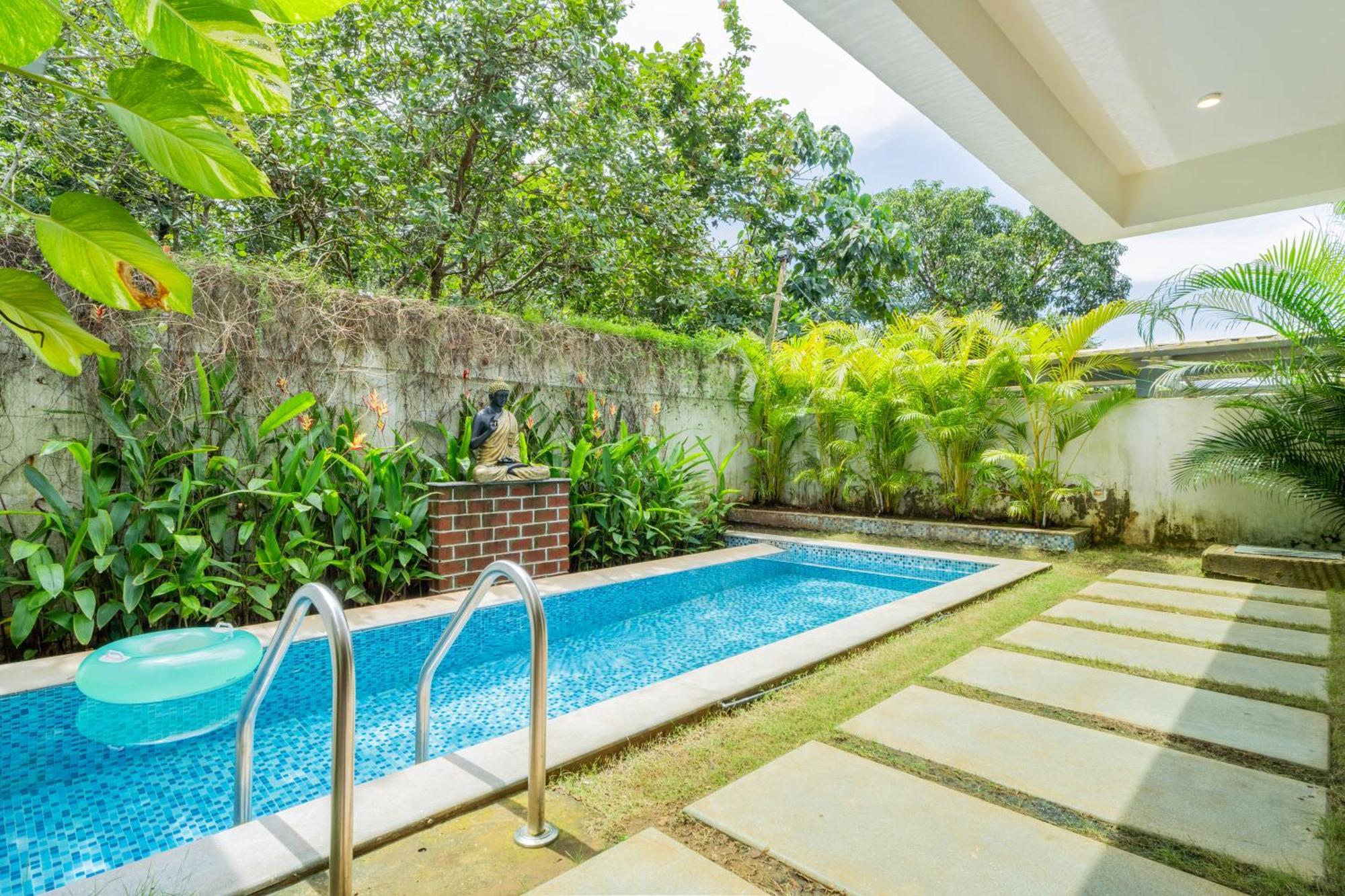 Elivaas 3 Bhk Pvt Pool & Bar - Villa Valerie Oxel Eksteriør billede