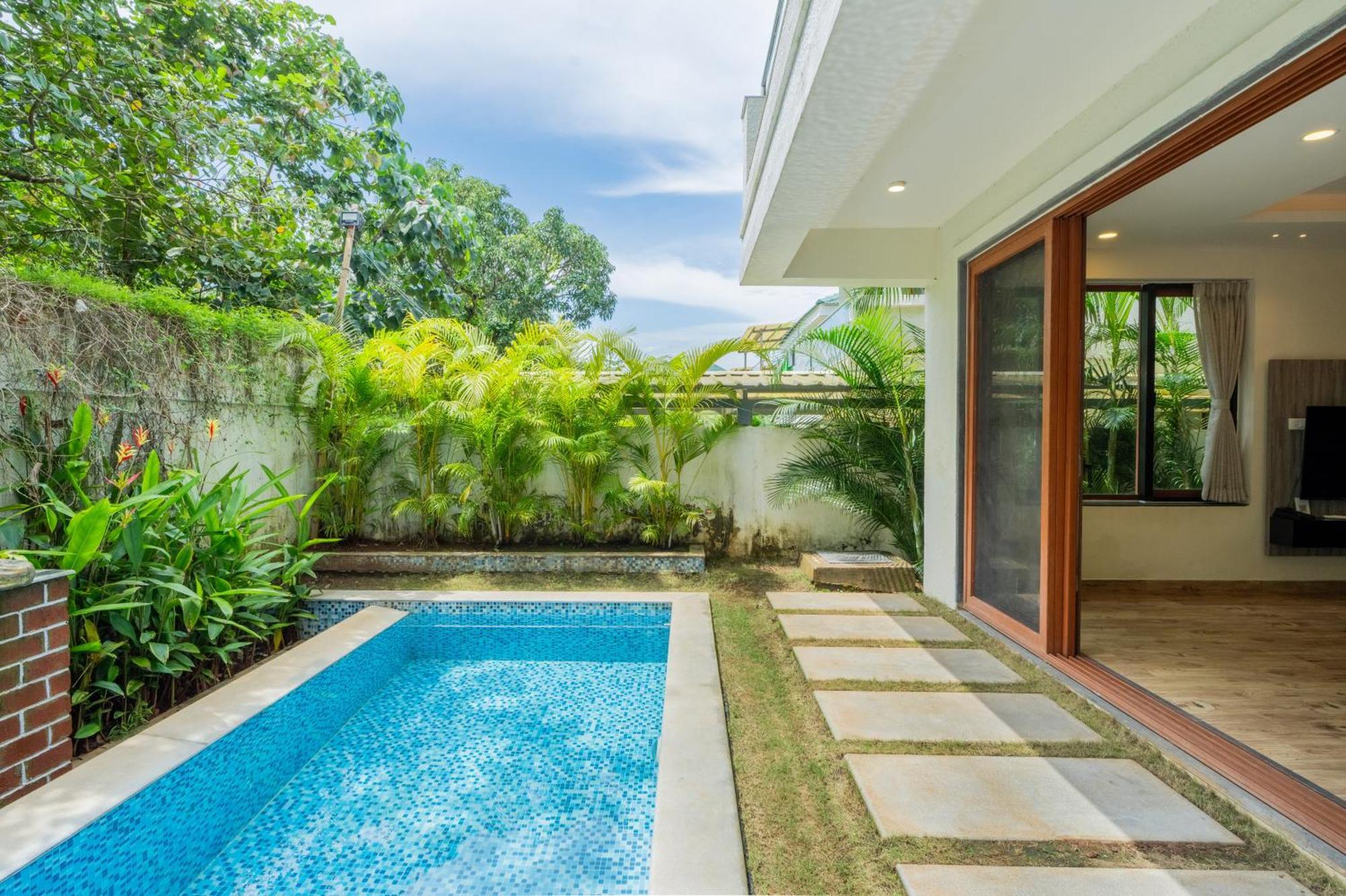 Elivaas 3 Bhk Pvt Pool & Bar - Villa Valerie Oxel Eksteriør billede
