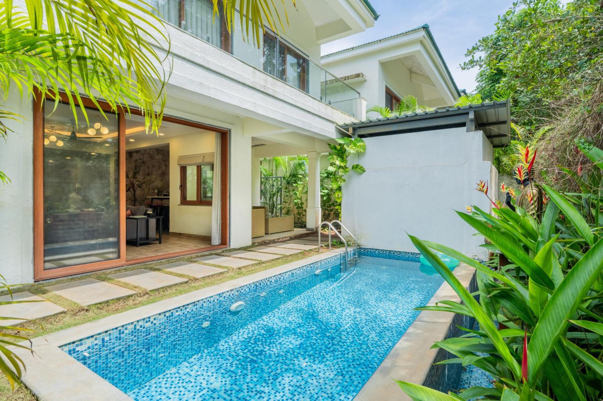 Elivaas 3 Bhk Pvt Pool & Bar - Villa Valerie Oxel Eksteriør billede