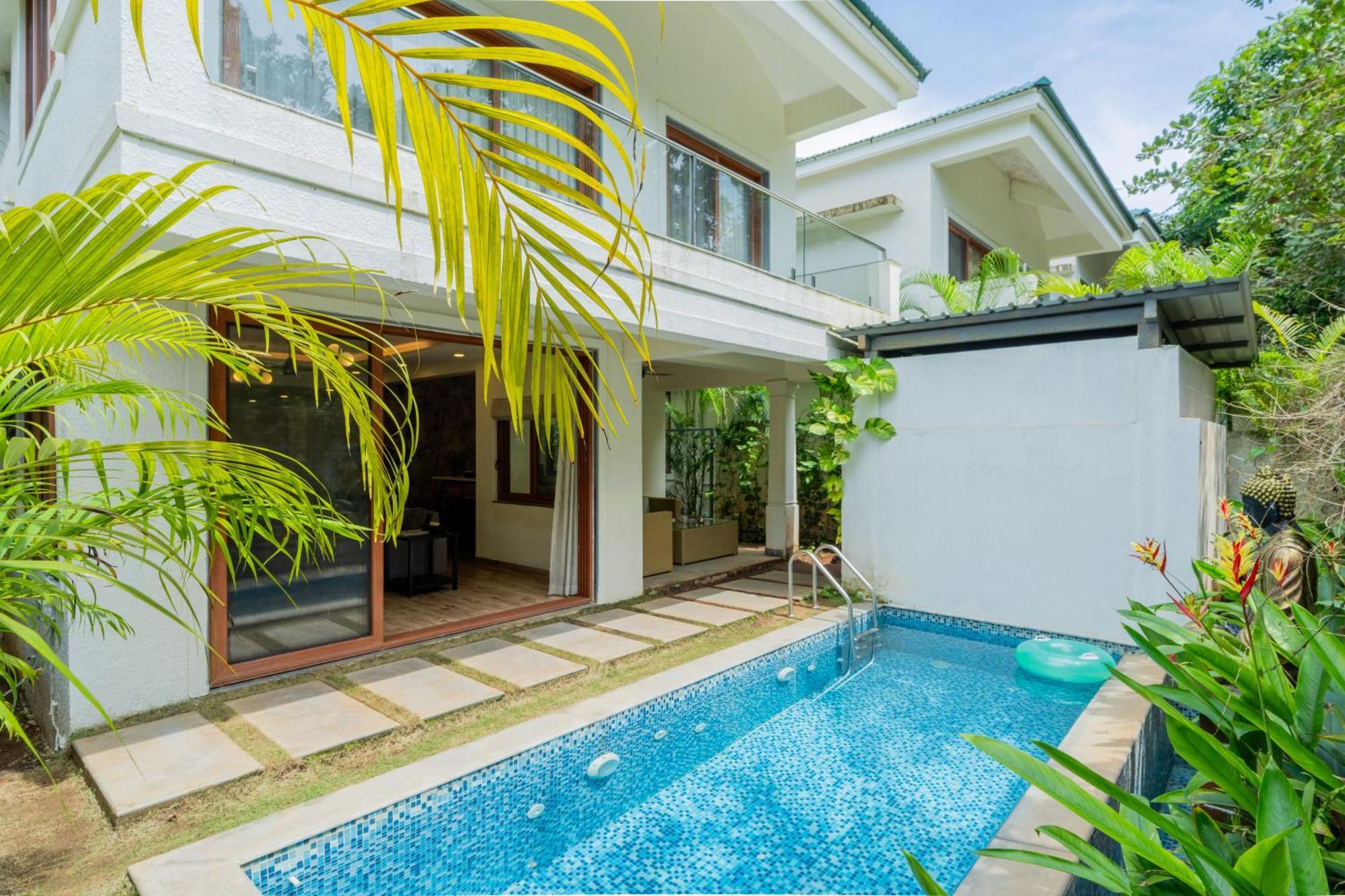 Elivaas 3 Bhk Pvt Pool & Bar - Villa Valerie Oxel Eksteriør billede