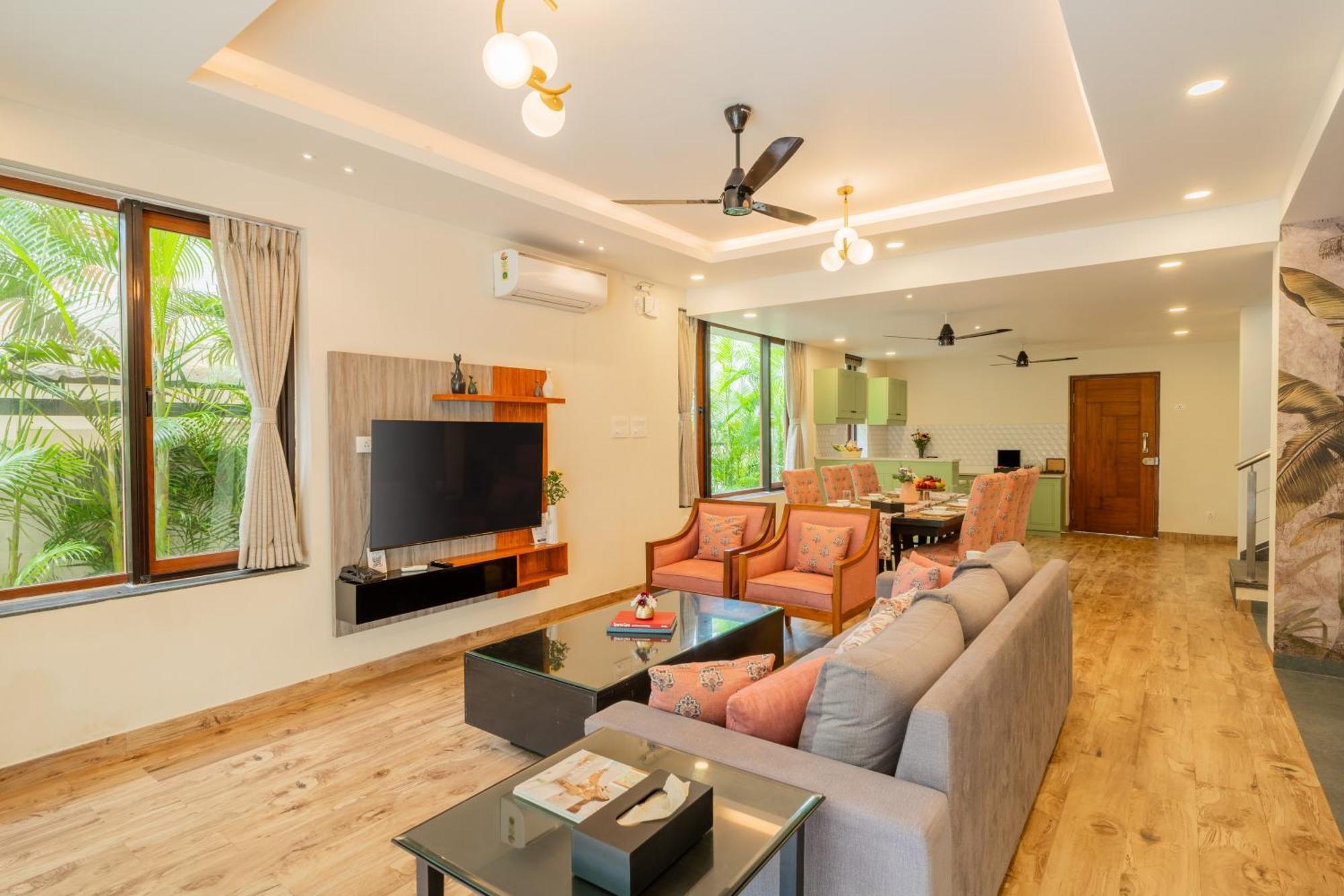Elivaas 3 Bhk Pvt Pool & Bar - Villa Valerie Oxel Eksteriør billede