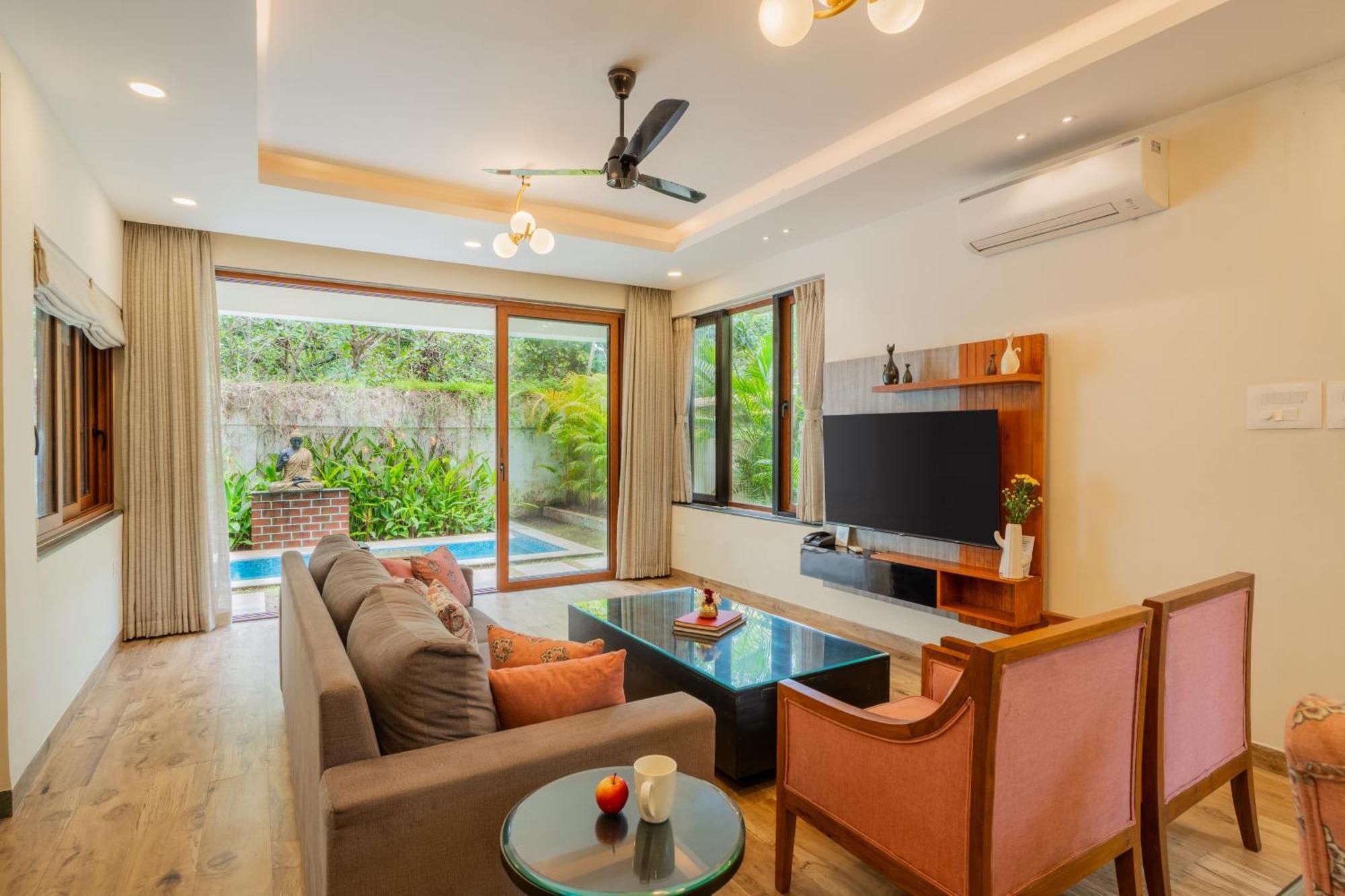 Elivaas 3 Bhk Pvt Pool & Bar - Villa Valerie Oxel Eksteriør billede
