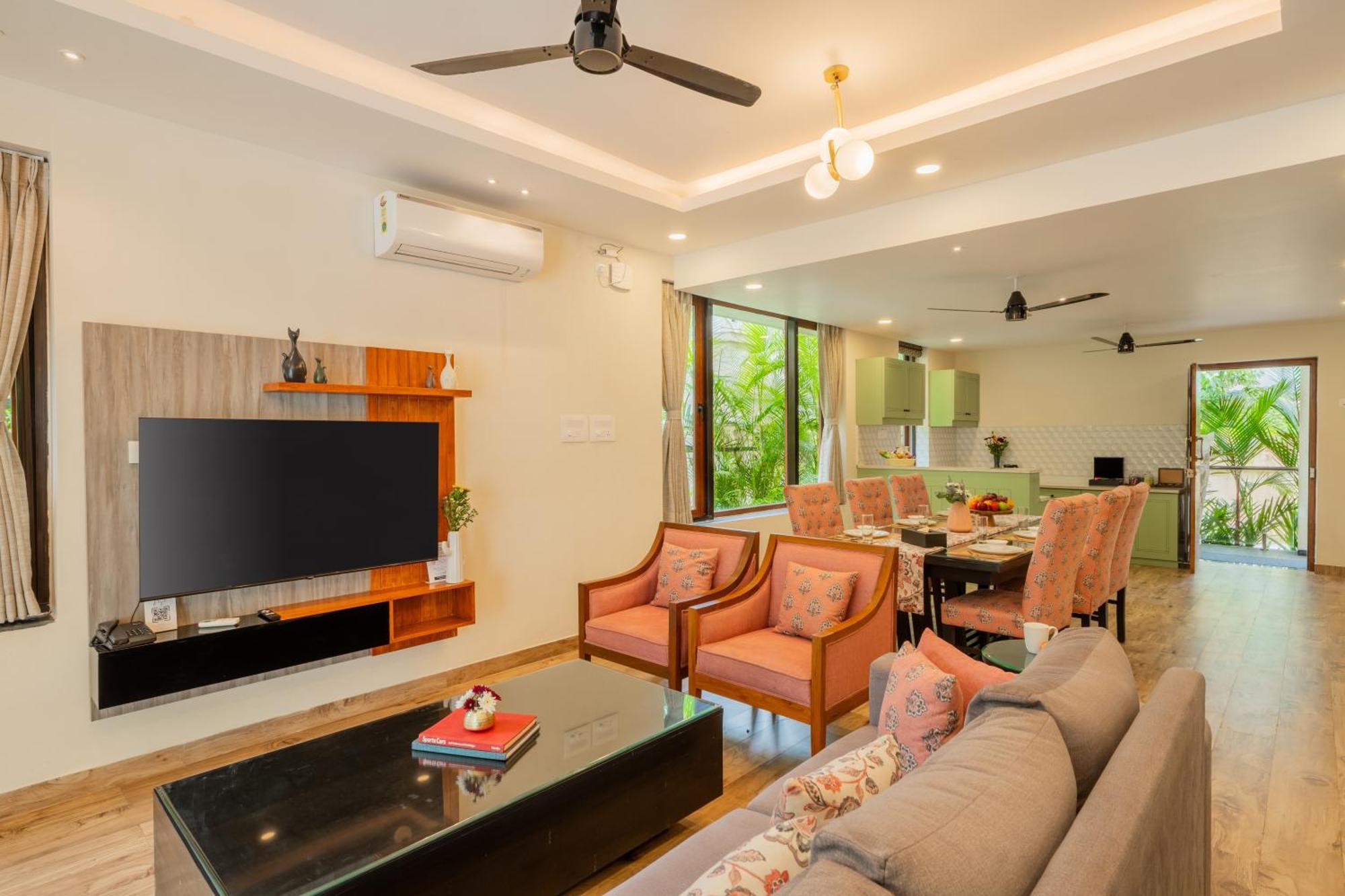 Elivaas 3 Bhk Pvt Pool & Bar - Villa Valerie Oxel Eksteriør billede