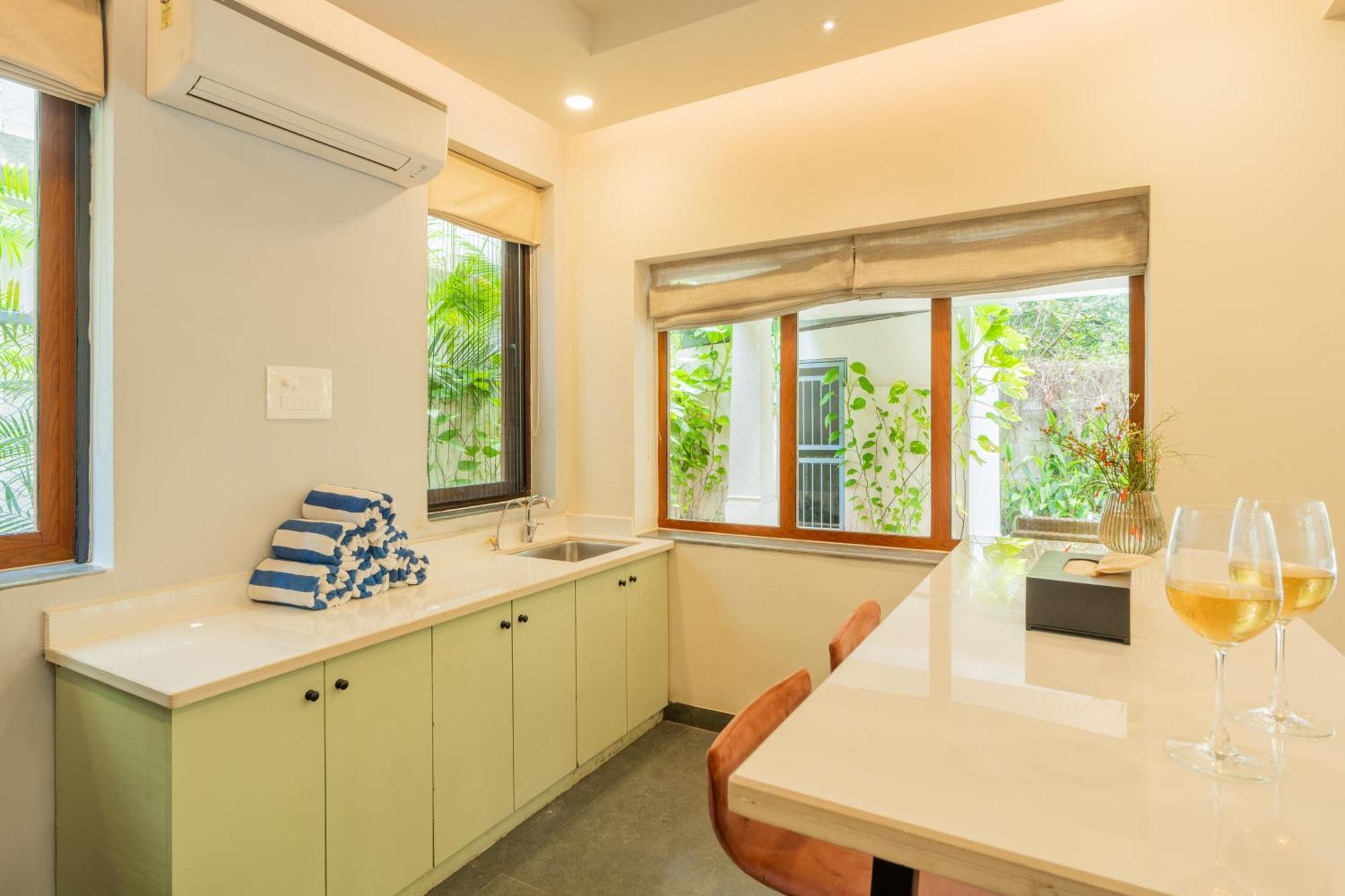 Elivaas 3 Bhk Pvt Pool & Bar - Villa Valerie Oxel Eksteriør billede